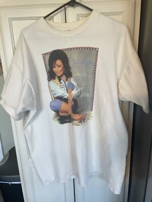 Vintage 1998 Loretta Lynn Classic Country Music T-Shirt Size 2XL 100% Cotton - Image 1 of 4