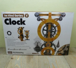 Academy Da Vinci Machines Serie Uhr Plastik Modell 18150 Snap Kit 2016 - Bild 1 von 13