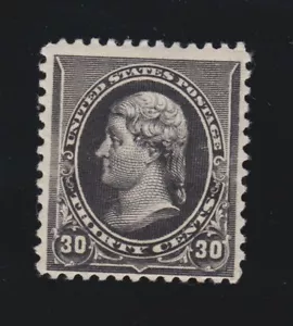 US 228 30c Jefferson Mint F-VF OG H SCV $280 - Picture 1 of 2
