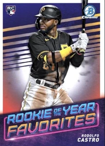 [DIGITAL CARD] Topps Bunt -￼ Rodolfo Castro - Bowman 22 S1 - Rookie Favorites - Picture 1 of 1