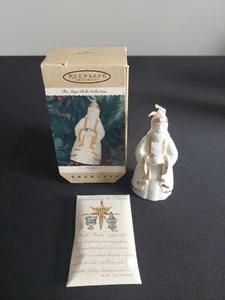 Hallmark Keepsake Ornament Wise Men Magi Bells Collezione Caspar Myrrh Nuovo con scatola Bell - Foto 1 di 8