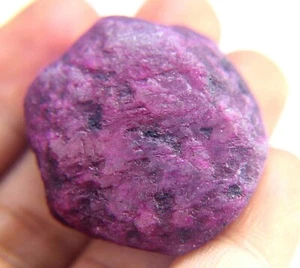 164.00 CT Naturale Rosa Mozambico Grande Rubino Certificato Esemplare Grezzo - Foto 1 di 5