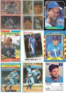 GEORGE BRETT   1987 FLEER LIMITED EDITION #5    FREE COMBINED SHIPPING