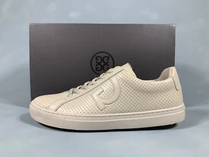 Men Size 12 G/FORE Perforated Disruptor Waterproof Leather Golf Shoes Stone - Picture 1 of 13