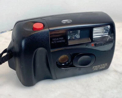 PENTAX PC-100 Point & Shoot Camera. 35mm Film WORKS - Image 1 of 4