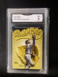 Ken Griffey JR. Hands Of Gold Topps 2000 Baseball Card #HG3 GMA Mint 9 