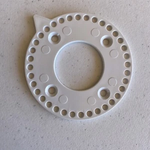 Winegard RP-6300 White Broadcast TV Antenna Directional Plate ONLY - Bild 1 von 2