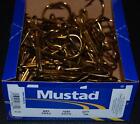 25 Pack Mustad 3551 Size 10/0 Bronze Ringed Style Treble Hooks Big Game Snagging