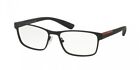 NEW Prada Sports 50GV Eyeglasses DG01O1 Black 100% AUTHENTIC