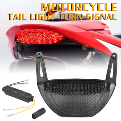 Luz de freno trasera integrada para Honda CBR600RR 2007-2012 2011 señales de giro traseras Foto 1 de 4