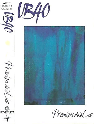 UB40 PROMISES AND LIES CASSETTE ALBUM Reggae-Pop Virgin /DEP International 1993  - Image 1 of 4