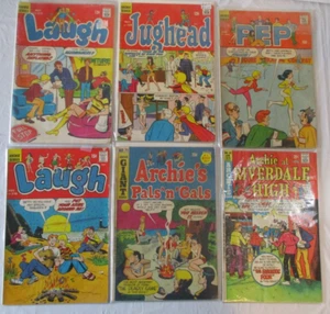 Archies Series Laugh 218 236 Jughead 168 Pep 254 Pals 'n Gals 71, Riverdale 32 - Imagen 1 de 8