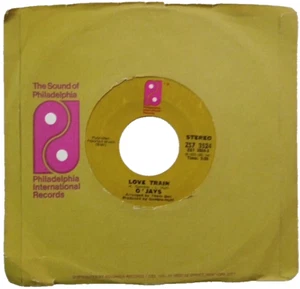 O’Jays, Love Train / Who Am I, 45 Rpm, 7 inch Record, Classic Soul, Vinyl Single - Picture 1 of 9
