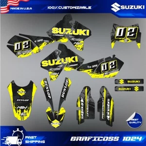 Graphics Decal Kit For Suzuki DRZ400SM (All Years) DRZ 400 SM S E - Picture 1 of 2