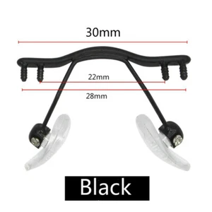 Eyewear Nose Bridge Replacement Anti-Slip Glasses DIY Replacement Rimless Frame - Picture 1 of 14