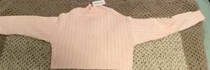 L.A. Hearts PacSun Women Sweater Turtleneck Cropped Pink -Size XS - New w/Tags - Picture 1 of 5