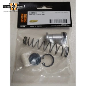 Front Master Cylinder Rebuild Repair Kit 3/4"-bore Fits For CCI 46607 Harleys - Foto 1 di 1
