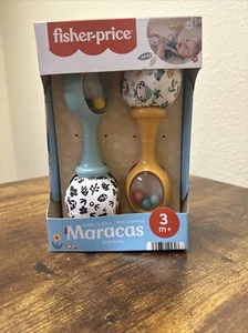 WB  Fisher Price - Rattle 'N Rock Maracas, Green & Yellow - Picture 1 of 4