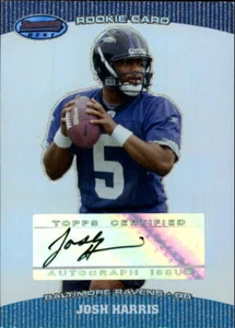 2004 Bowman's Best #136 Josh Harris RC Auto - NM-MT - Picture 1 of 2