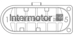Air Mass Sensor STANDARD 19829-M - Picture 1 of 3