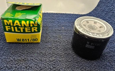 Filtro de aceite Mann W 811/80 para Ford Econovan 1986-1992 Foto 1 de 4