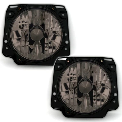 Faro proiettore per vw golf 2 19e 1983-1991 smoke h4 faro principale set II - Immagine 1 di 4