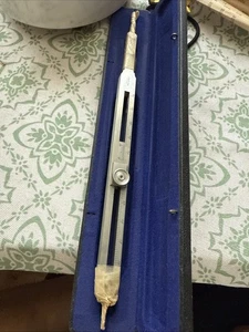 Vintage Amco Proportionalteiler 1355-B Zeichenwerkzeug mit Koffer West Germany - Bild 1 von 14