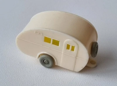 Tolles altes Wiking Modell Auto - Wohnwagen Düberner Ei 503/1 - 60er Jahre - Bild 1 von 4