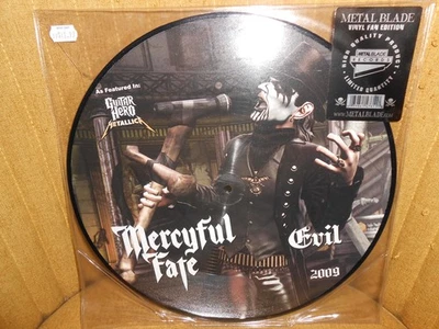 Mercyful Fate Vinyl Picture Disc Guitar Hero 2009 SEALED King Diamond metallica - Image 1 of 4