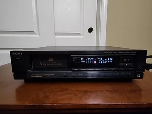 Sony 10 Disc CD Player w/ Cartridge Changer | CDPc900 | Tested Working - Picture 1 of 6