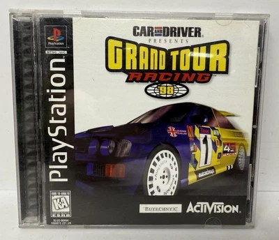 Grand Tour Racing 98 PlayStation 1 PS1 Complete in Box - Image 1 of 4