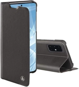 Hama Slim Pro Booklet Schutzhülle Samsung Galaxy A71 Bookstyle Case dunkelgrau - Bild 1 von 3