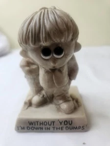 Vintage 1969 Wallace Berrie & Company Sillisculpt USA 5" - Picture 1 of 5