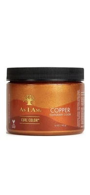 Gel de color temporal As I Am Curl Color - cobre 6 oz Foto 1 de 4