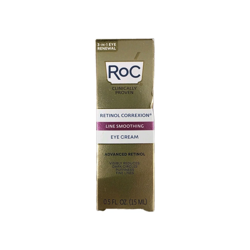 Creme alisador para os olhos Roc Retinol Correxion Line 0,5 oz - Imagem 1 de 1