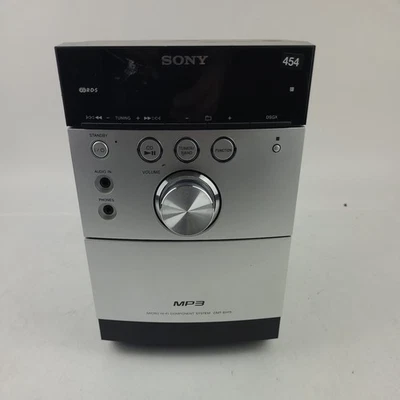 Sony CMT EH15 Micro HiFi System Tape CD Aux AM/FM Radio - Image 1 of 4