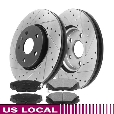 Передние тормозные диски и керамические тормозные колодки для Chevrolet Equinox 2011 Saab 9-5 E5 - Изображение 1 из 4