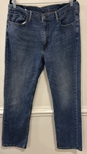 Levi’s Jeans Men's 514 Size 38x30 Blue Denim - Picture 1 of 3