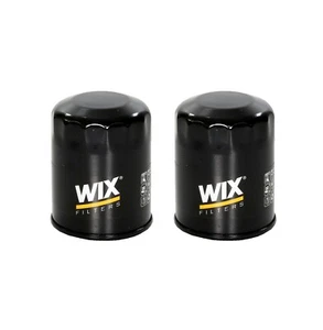 Wix Pair Set Of 2 Engine Motor Oil Filters For Chevy Lexus Pontiac Suzuki Toyota - Picture 1 of 1