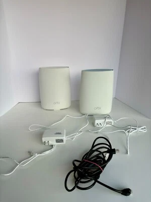 NETGEAR - Orbi™ Tri-Band Wi-Fi Router (RBR50) and Satellite (RBS50) - Image 1 of 4