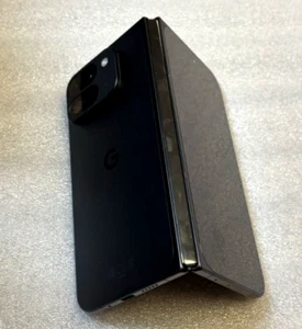 Google Pixel 9 Pro Plegable - 256 GB - Negro Obsidiana Desbloqueado - Problema Pantalla Interior - Imagen 1 de 5