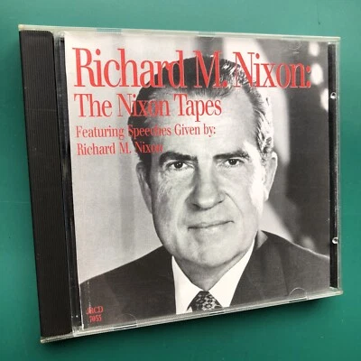 Richard Nixon THE NIXON TAPES CD Watergate Vietnam JFK Khrushchev Resignation US - Image 1 of 4