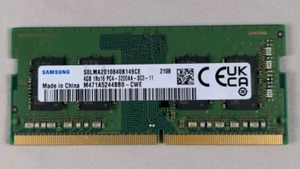 Samsung 4 GB 1Rx16 PC4-3200AA DDR4 computer portatile memoria Ram M471A5244BB0-CWE - Foto 1 di 4
