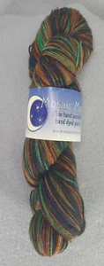 Mosaic Moon Merino Wool Yarn Color -Woodland Artisan Hand Dyed 485 Yards 4oz NWT - Picture 1 of 8
