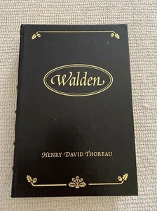 Walden and Other Writings by Henry David Thoreau - leather-bound - VG - Imagen 1 de 7