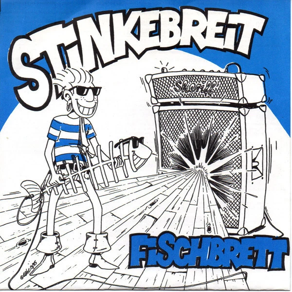 Stinkebreit - Fischbrett 7" TOY DOLLS BACKWOOD CREATURES NOFX BASEMENT RATS - Bild 1 von 1