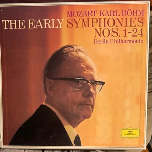 MOZART Early Symphonies #1-24 - KARL BOHM - Berlin - DG ST 8LP BOX - Picture 1 of 5