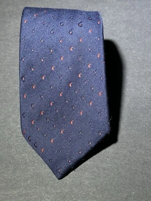 Corbata LANVIN Paris/Casa Jose Silva Hombre Azul Rojo Usada Foto 1 de 4