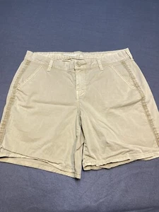 Sonoma Casual shorts women’s size 10 tan cotton spandex - Picture 1 of 17