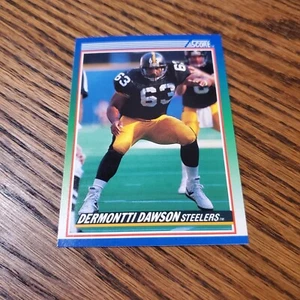 1990 Score NFL Dermontti Dawson #41 Salón de la fama - Imagen 1 de 2